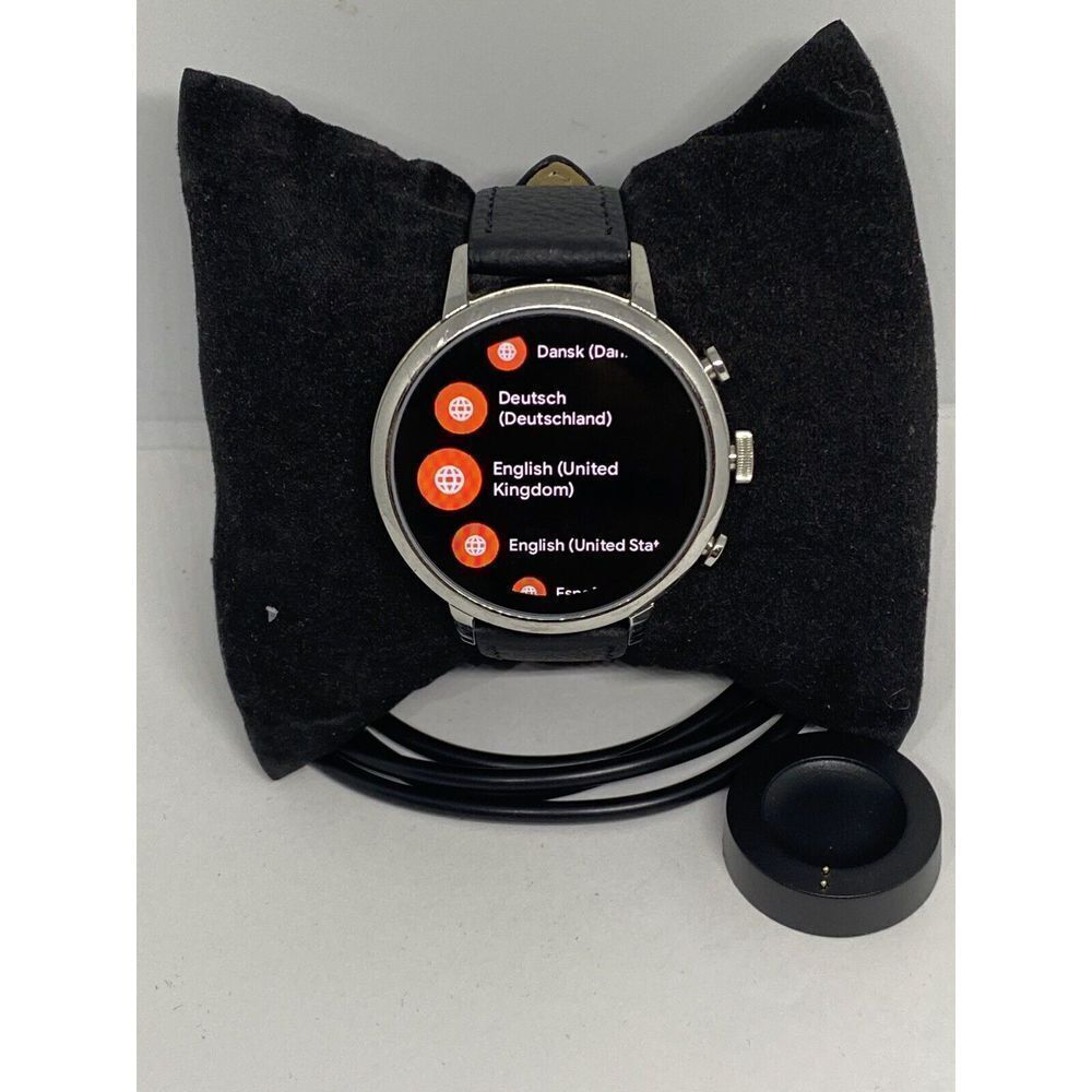 Fossil Gen 4 Authentic Digital Dial Smart Watch Custom Band FTW6017 AB200